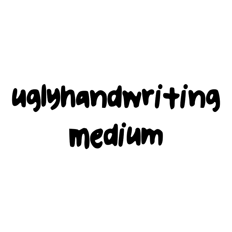 uglyhandwriting Medium font Free fonts on Creazilla Creazilla