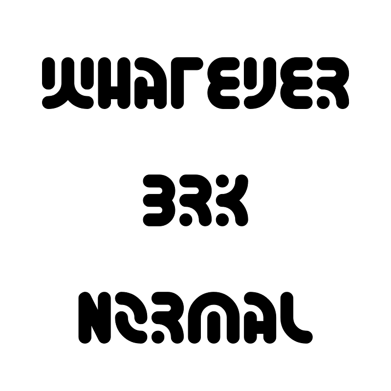 Whatever BRK Normal font Free fonts on Creazilla Creazilla