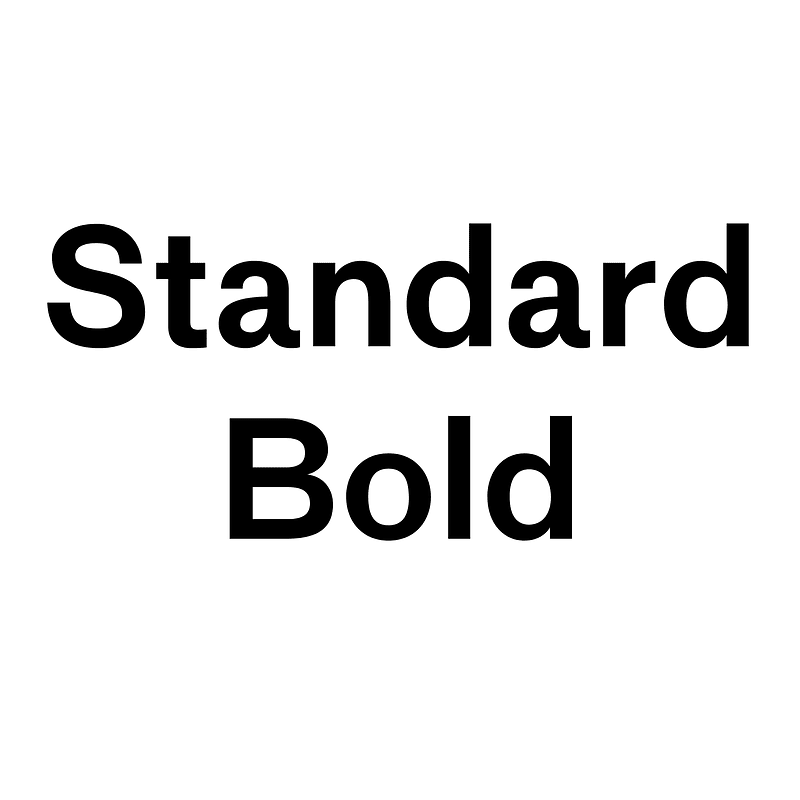 Standard Bold font Free fonts on Creazilla Creazilla