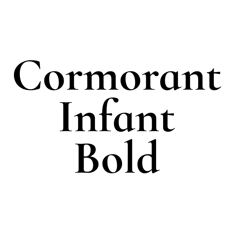 Cormorant Infant Bold Creazilla