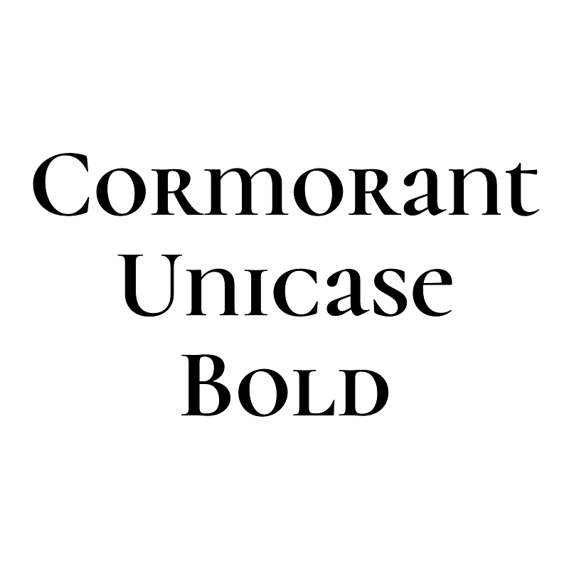 Cormorant Unicase Bold font Free fonts on Creazilla Creazilla