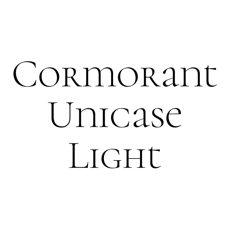 Cormorant Unicase Light font Free fonts on Creazilla Creazilla