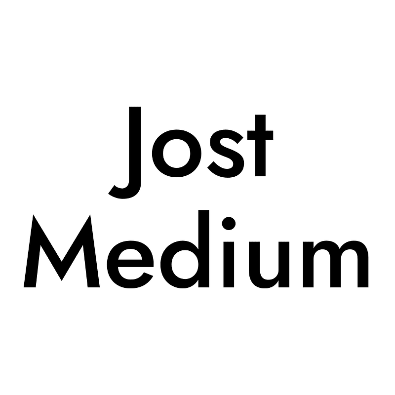 Jost Medium font Free fonts on Creazilla Creazilla