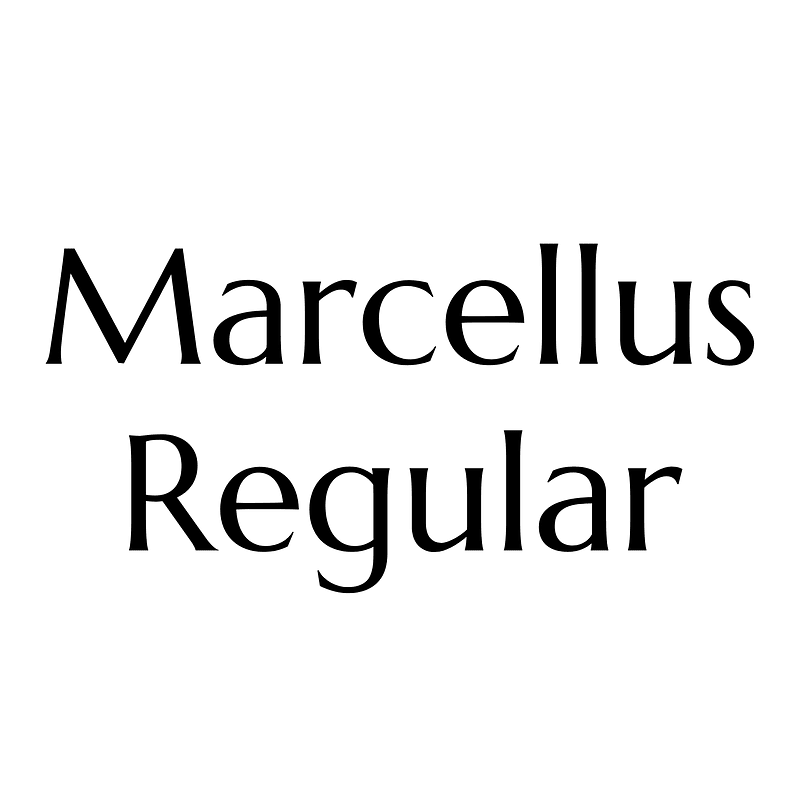 Marcellus Regular Creazilla