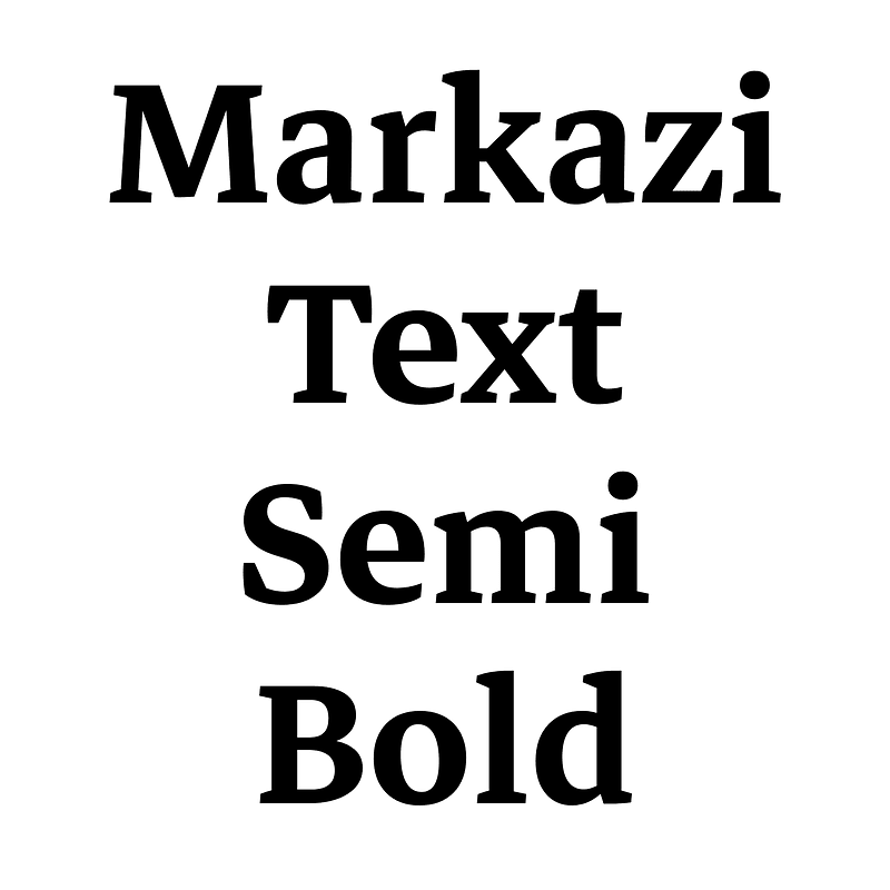 Markazi Text Semi Bold font Free fonts on Creazilla Creazilla