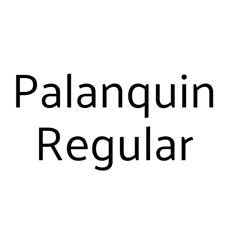 Palanquin Regular font Free fonts on Creazilla Creazilla