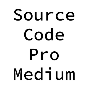Source Code Pro Regular font - Free fonts on Creazilla | Creazilla