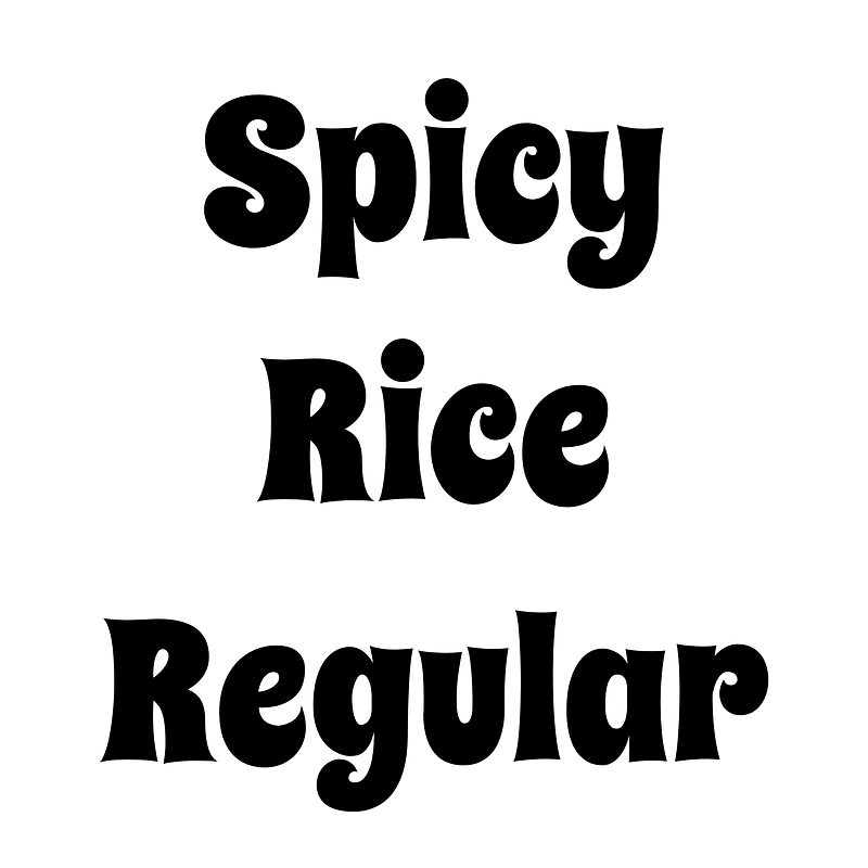 Spicy Rice Regular Creazilla