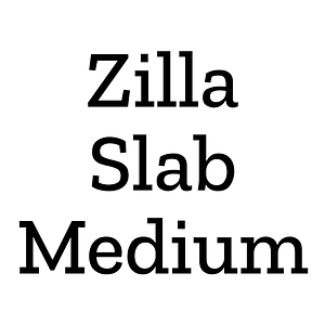 Zilla Slab Bold font - Free fonts on Creazilla | Creazilla