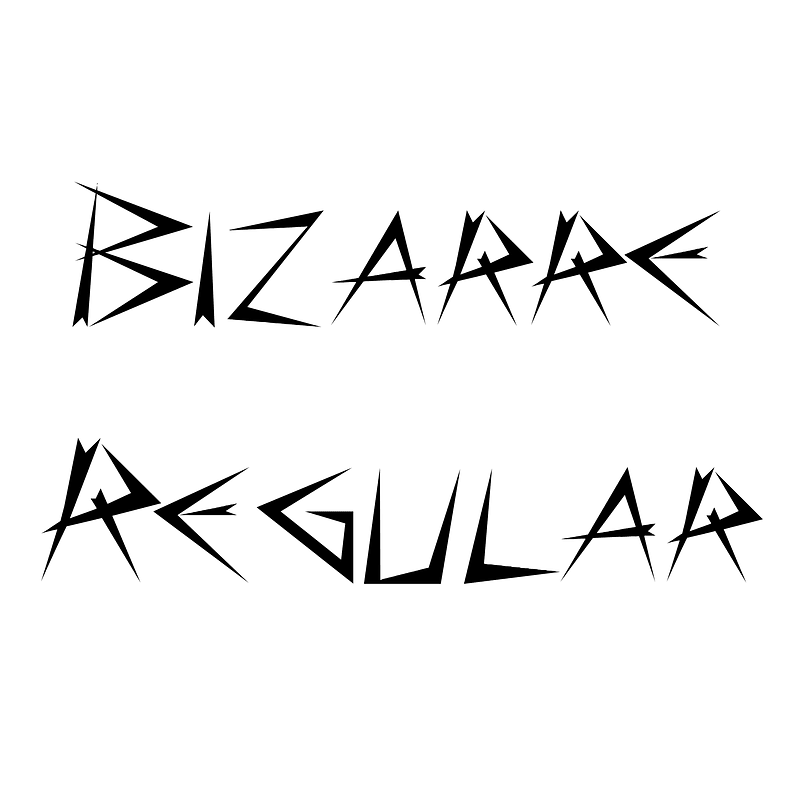 Bizarre Regular font