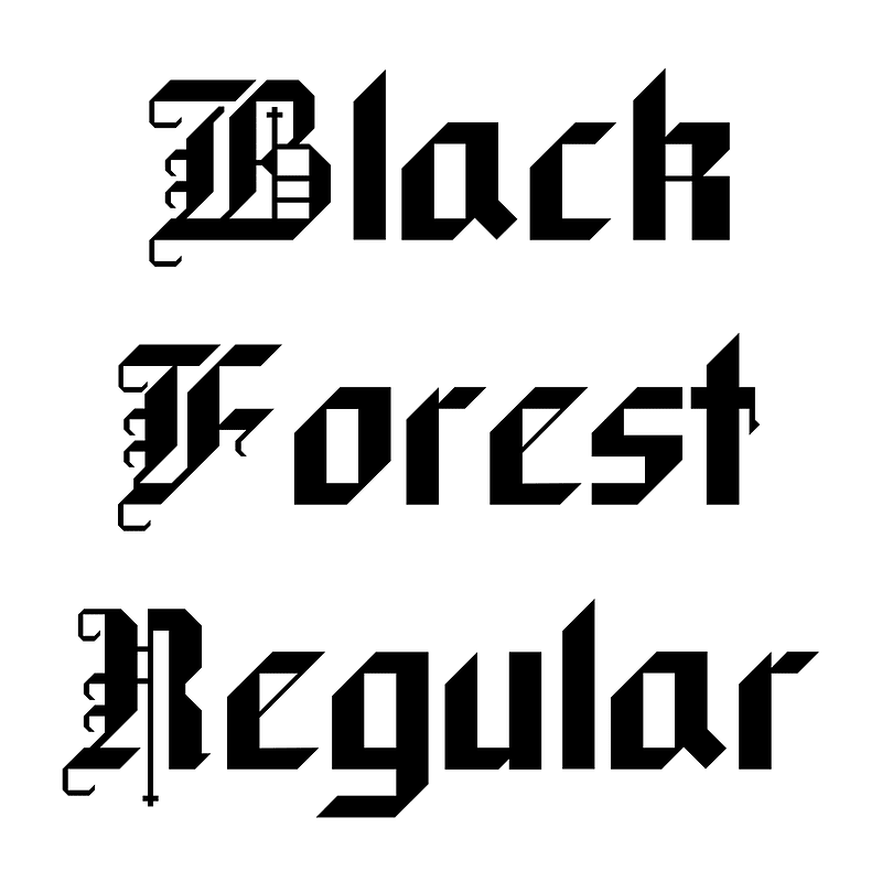 Black Forest Regular Creazilla