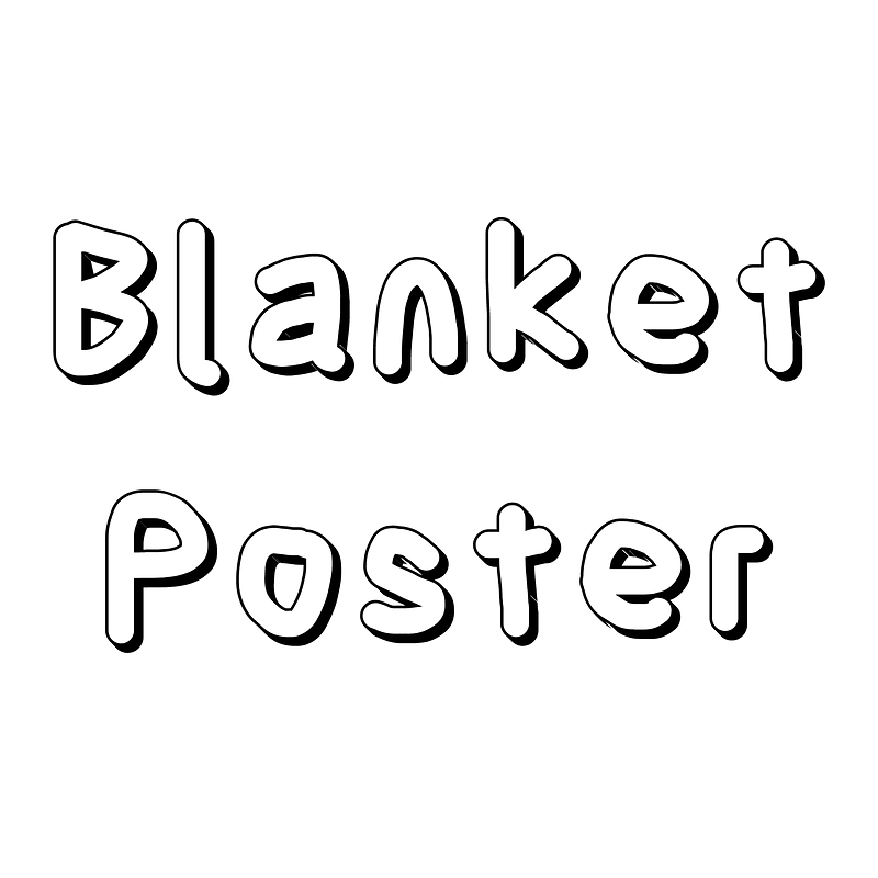 Blanket Poster font Free fonts on Creazilla Creazilla