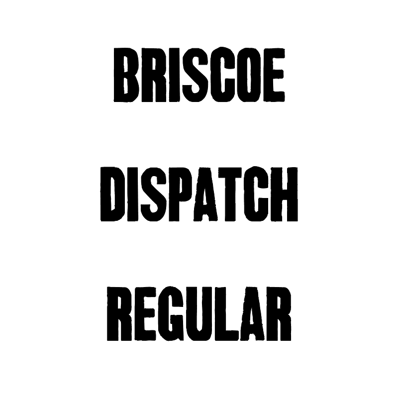 Briscoe Dispatch Regular Creazilla