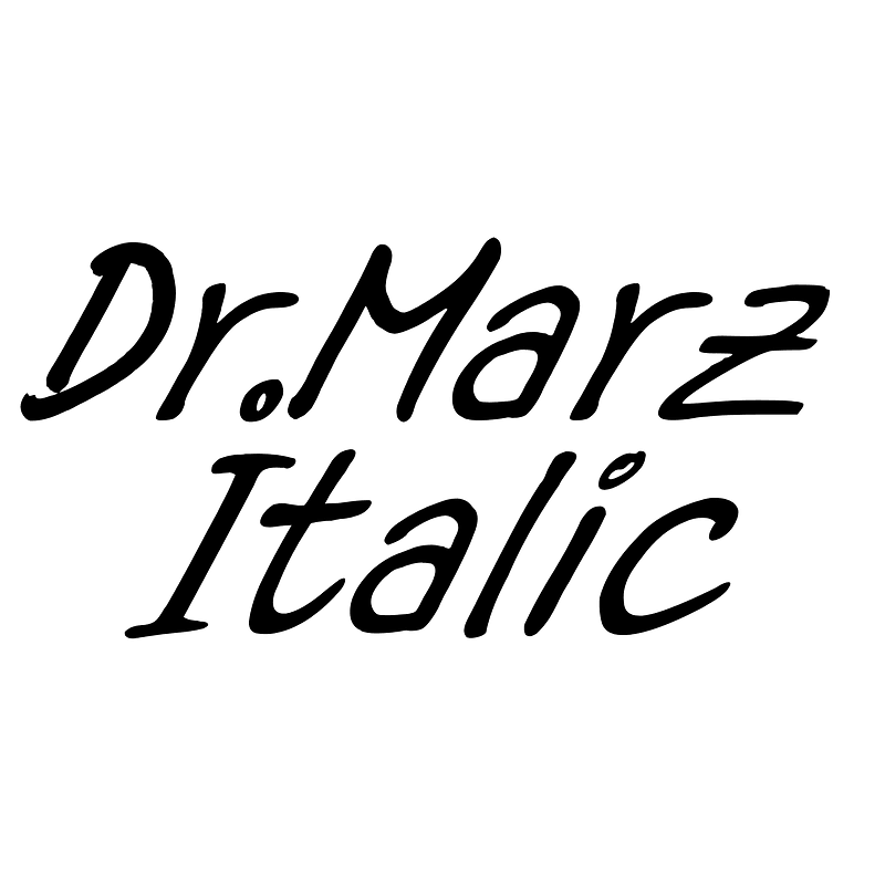 Dr.Marz Italic Creazilla