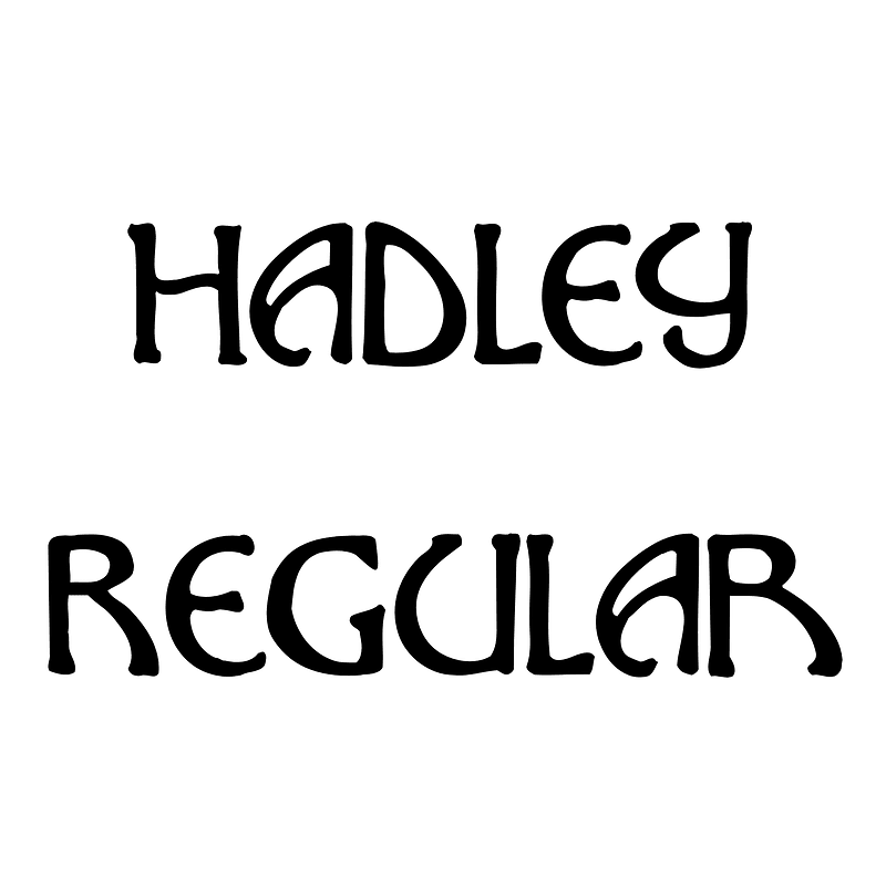 Hadley Regular font Free fonts on Creazilla Creazilla