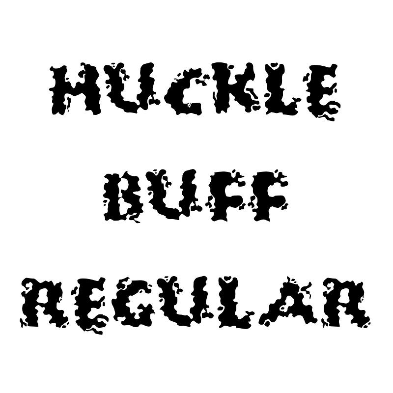 Huckle Buff Regular font Free fonts on Creazilla Creazilla