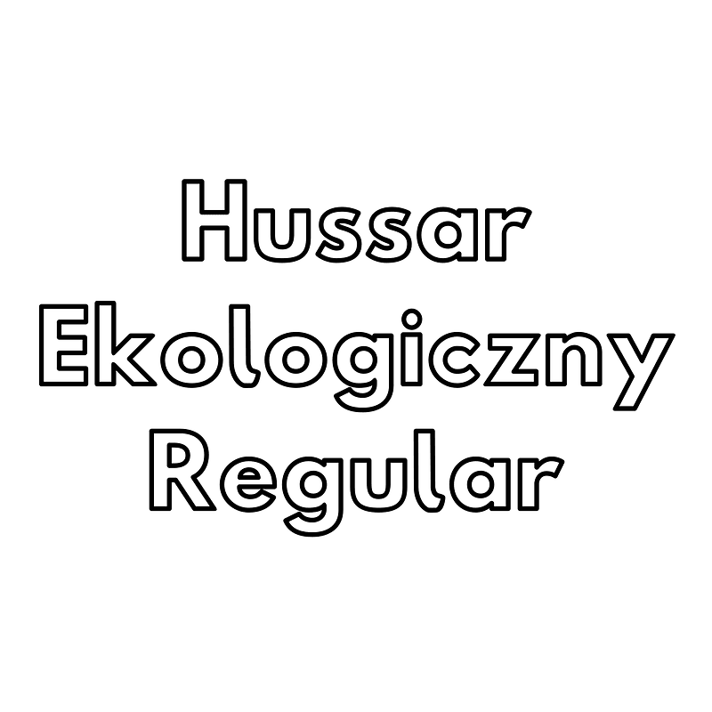 Hussar Ekologiczny Regular font Free fonts on Creazilla Creazilla