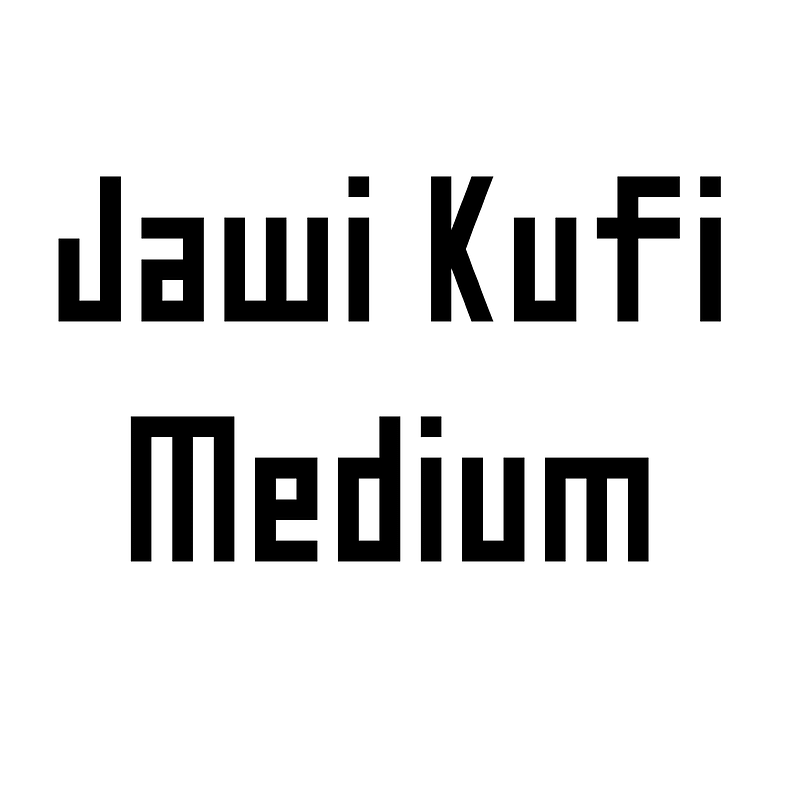 Jawi Kufi Medium font Free fonts on Creazilla Creazilla