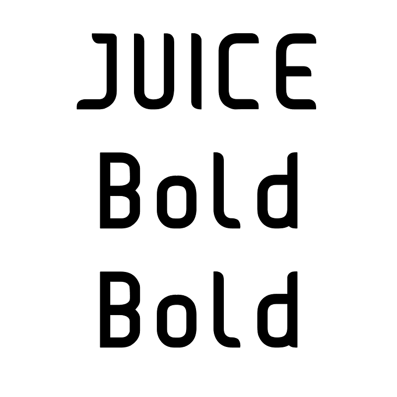 JUICE Bold Bold font Free fonts on Creazilla Creazilla