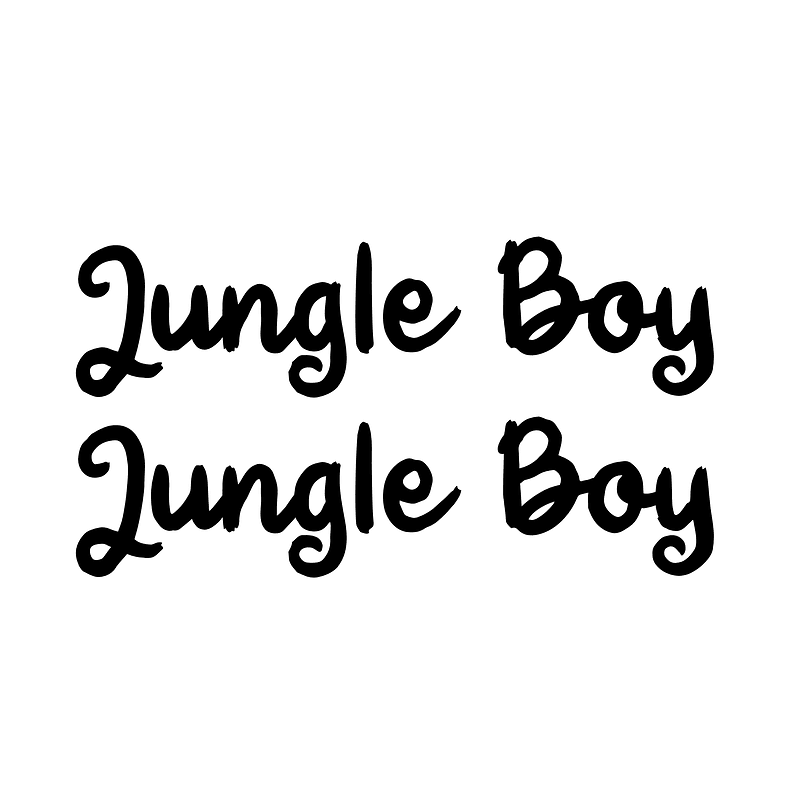 Jungle Boy Jungle Boy font Free fonts on Creazilla Creazilla