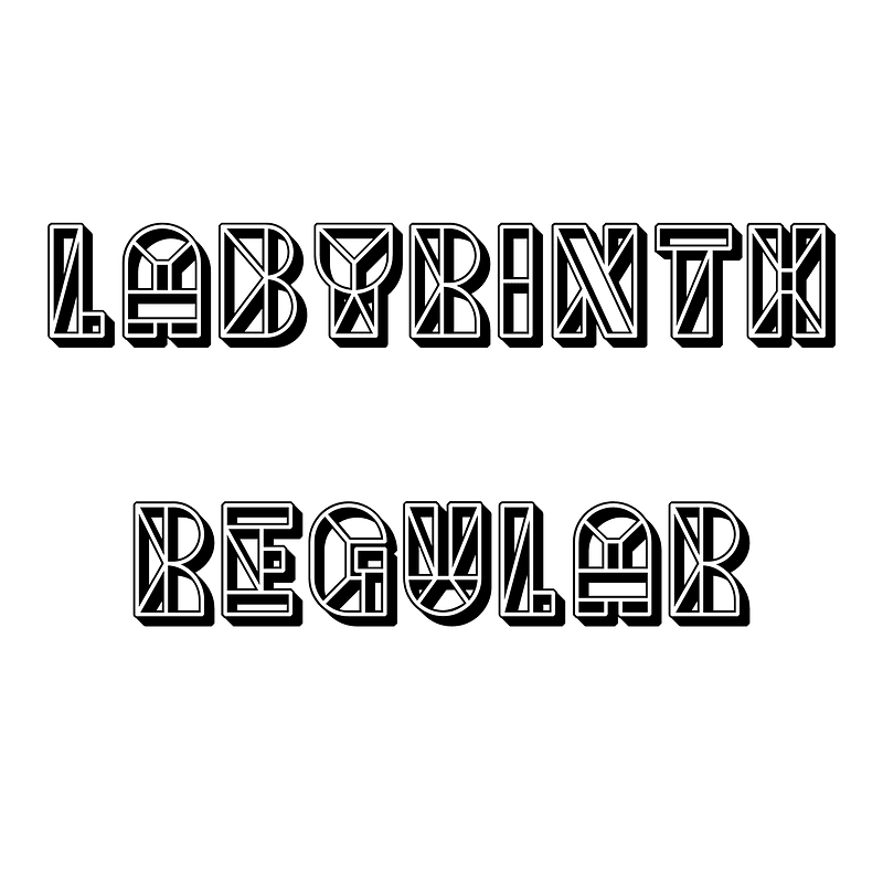Labyrinth Regular font Free fonts on Creazilla Creazilla