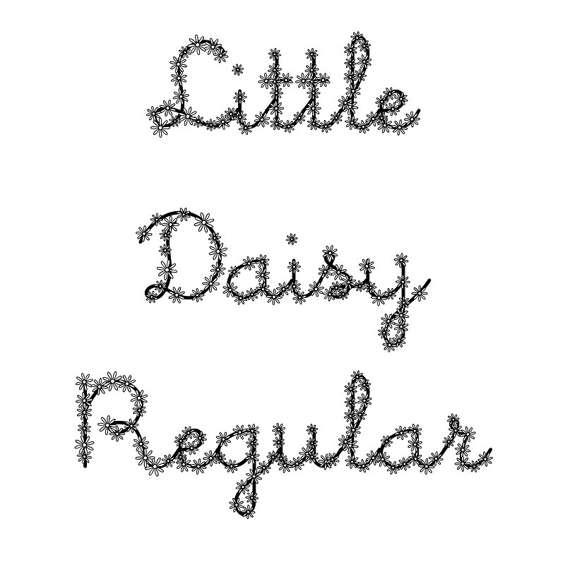 Little Daisy Regular Creazilla