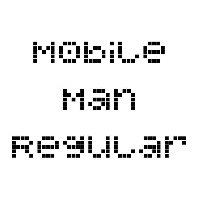 Mobile Man Regular Creazilla