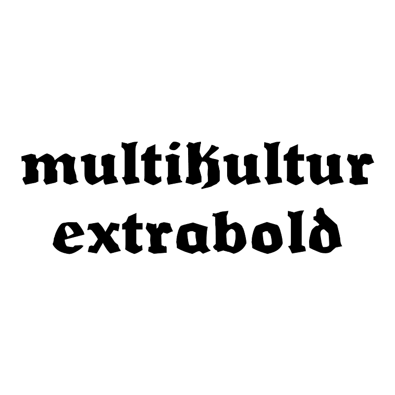 Multikultur ExtraBold font Free fonts on Creazilla Creazilla