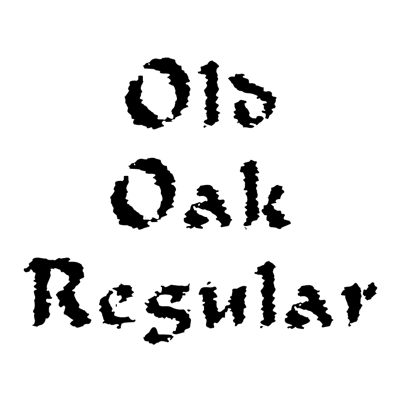 Old Oak Regular font