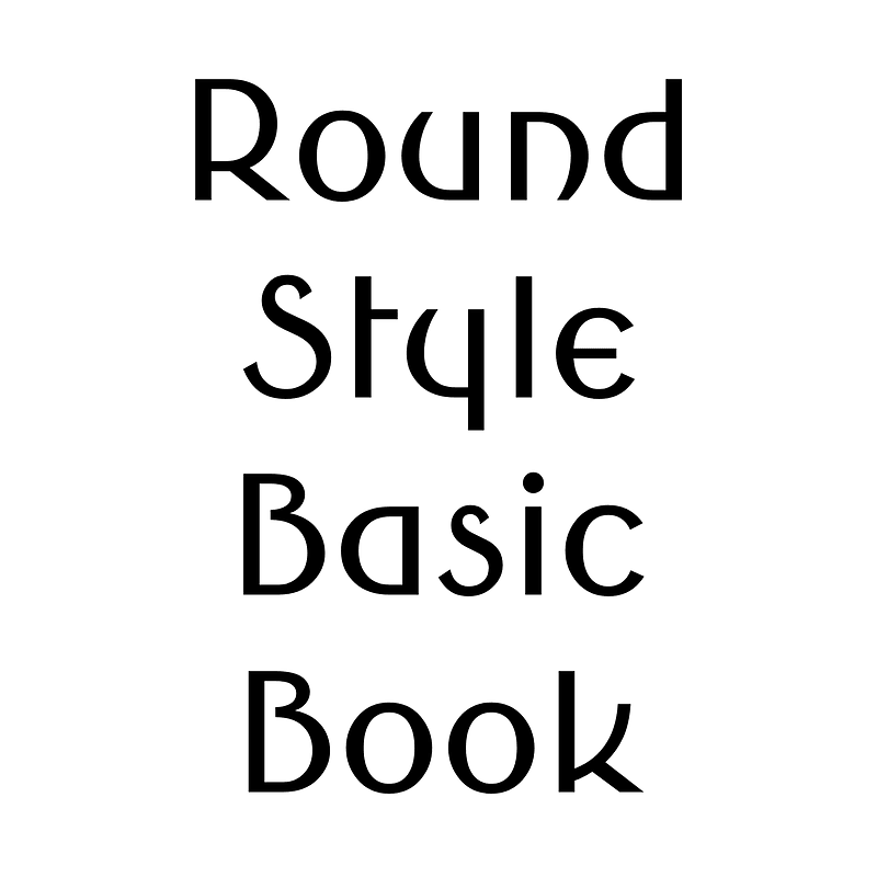Round Style Basic Book font Free fonts on Creazilla Creazilla