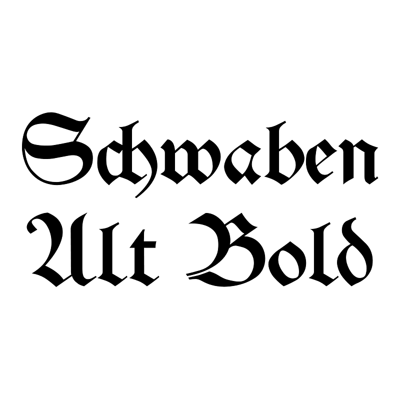 Schwaben Alt Bold font Free fonts on Creazilla Creazilla