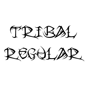 Tribal Regular - Free fonts on creazilla