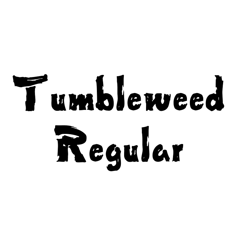 Tumbleweed Regular Creazilla