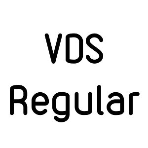 VDS Regular font