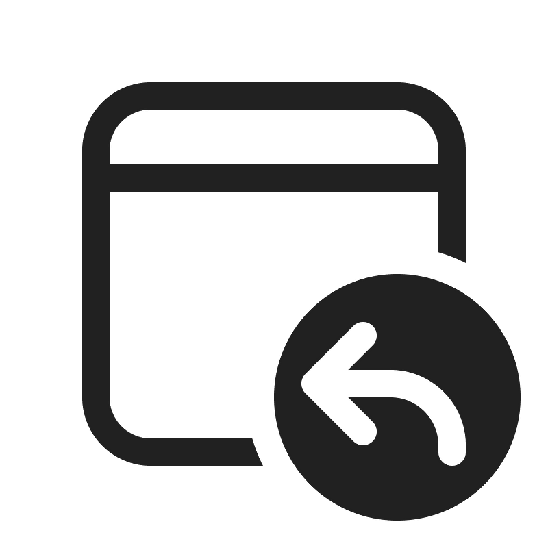 Ic fluent calendar reply 20 regular icon. Free download transparent ...