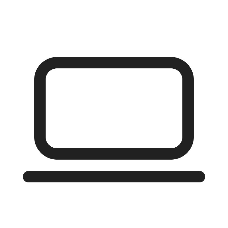 Ic fluent laptop 20 regular icon. Free download transparent .PNG ...