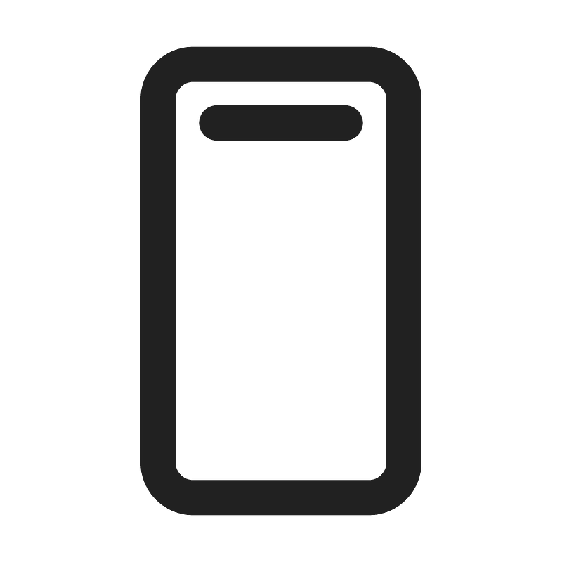 Ic fluent phone status bar 24 regular icon. Free download transparent