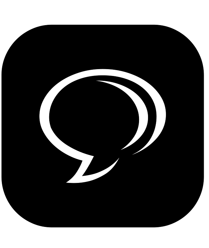 Rounded google talk icon. Free download transparent .PNG Creazilla