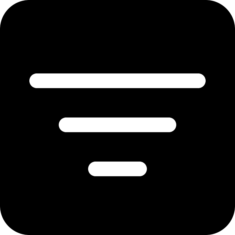 Filter-square icon. Free download transparent .PNG | Creazilla