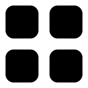 Grid icon. Free download transparent .PNG | Creazilla
