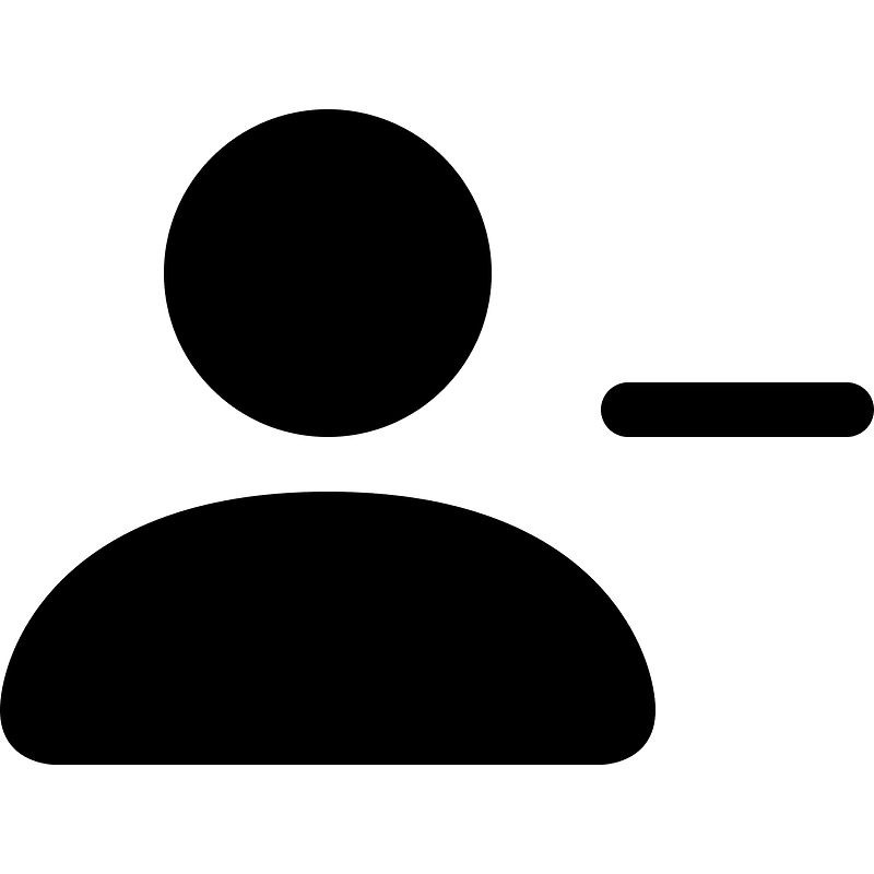 Persondash icon. Free download transparent .PNG Creazilla