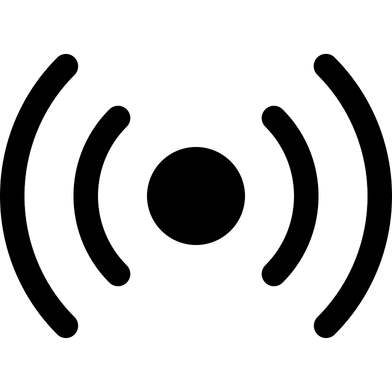 Broadcast icon. Free download transparent .PNG | Creazilla