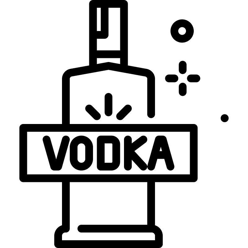 Vodka icon. Free download transparent .PNG Creazilla