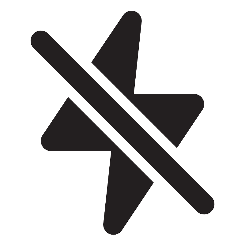 Flashoff icon. Free download transparent .PNG Creazilla