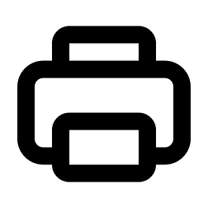 Printer icon. Free download transparent .PNG | Creazilla