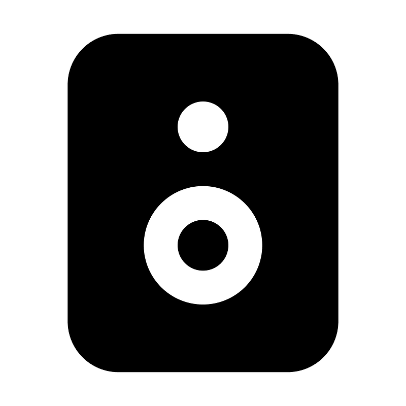 Speaker icon. Free download transparent .PNG Creazilla