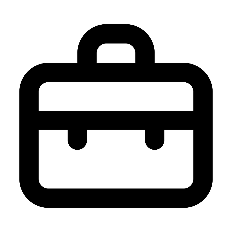 Suitcase icon. Free download transparent .PNG Creazilla