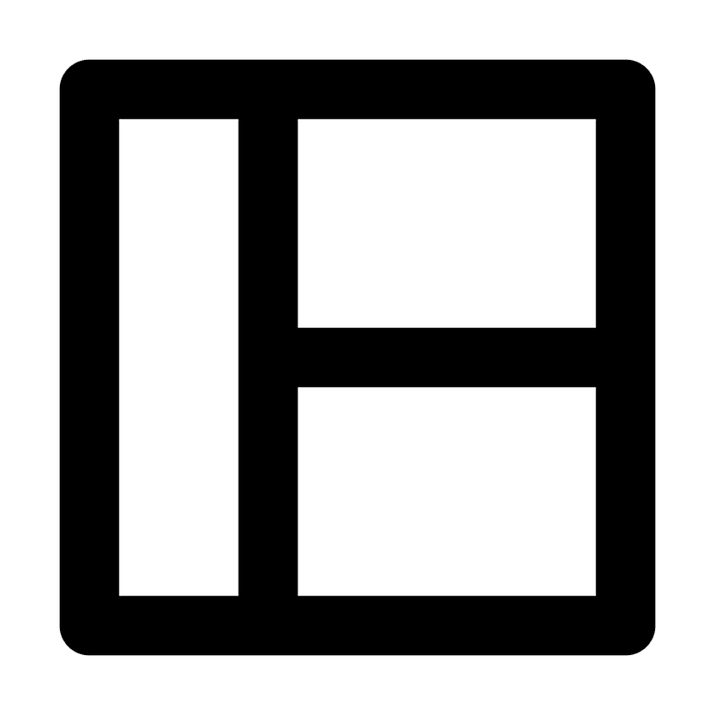 Window-grid icon. Free download transparent .PNG | Creazilla