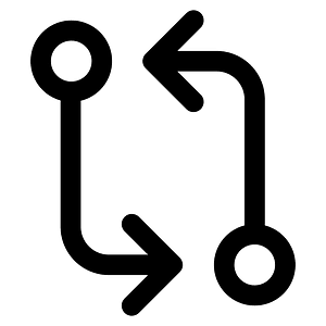 Git-merge icon. Free download transparent .PNG | Creazilla