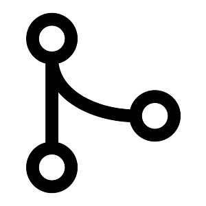 Git-merge icon. Free download transparent .PNG | Creazilla